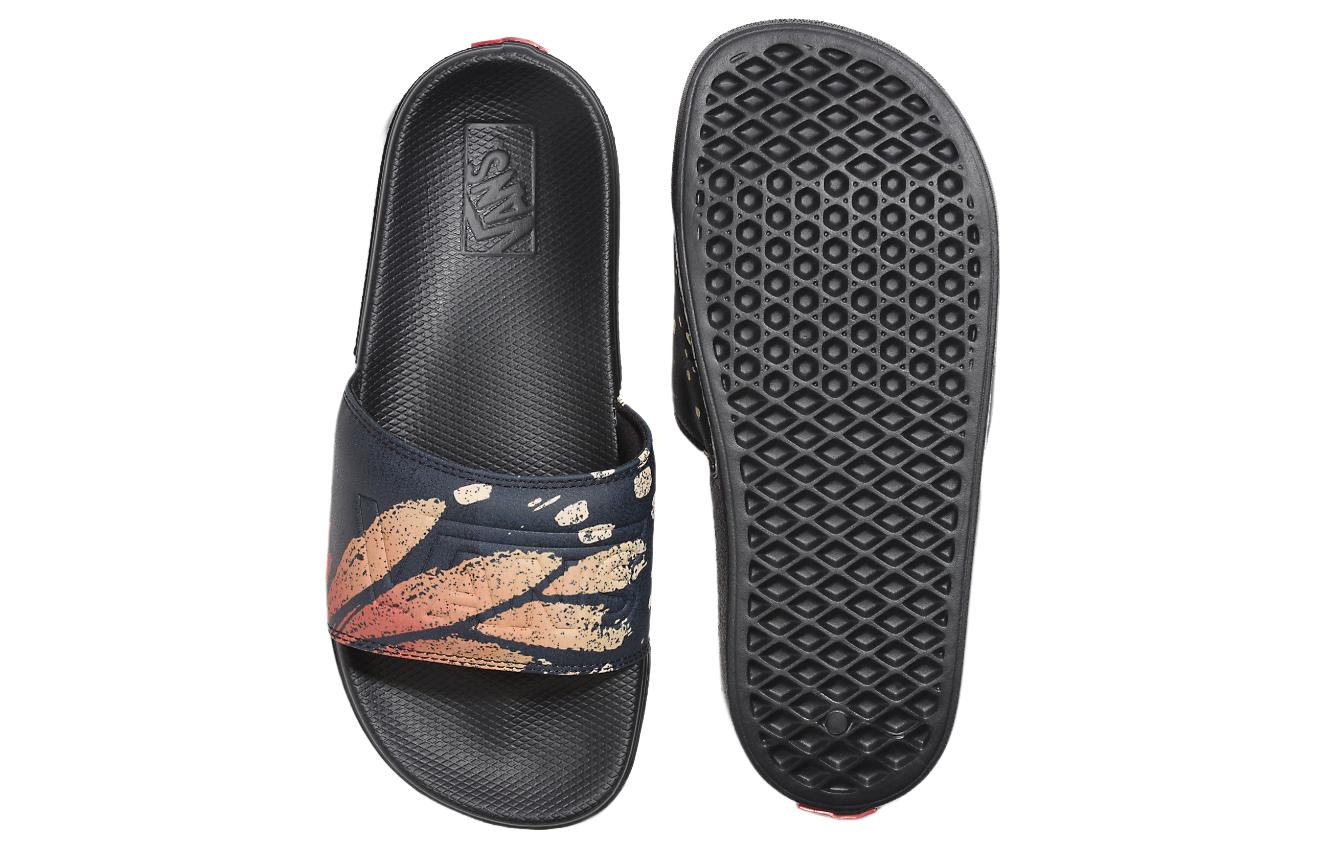 Shop Vans La Costa 'Butterfly Black & Brown Slide-On' VN0A5HFEBMV