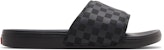 Vans La Costa Slide-On 'Triple Black Checkerboard' - Selipar Hitam Penuh Checkerboard VN0A5HF5276