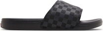 Buy Vans La Costa Slide-On 'Triple Black Checkerboard' - Selipar Hitam Penuh Checkerboard VN0A5HF5276