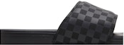 Order Vans La Costa Slide-On 'Triple Black Checkerboard' - Selipar Hitam Penuh Checkerboard VN0A5HF5276