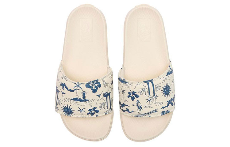 Vans La Costa Slide-On Ayakkabi Sports Slippers Unisex Blue 圖 3