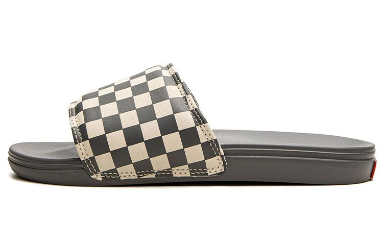 Buy Vans La Costa Slide-On Sandal Olahraga Hitam Putih Motif Kotak 'Black White' VN0A5HF588H