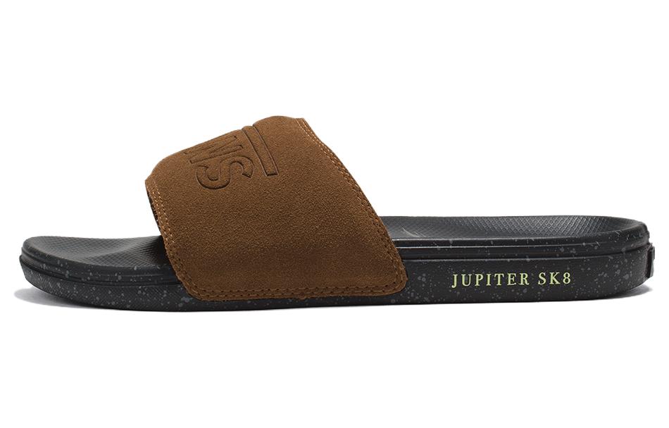 Vans La Costa x Zion Wright Slide-On 'Brown Black' VN0A5HF5BF01