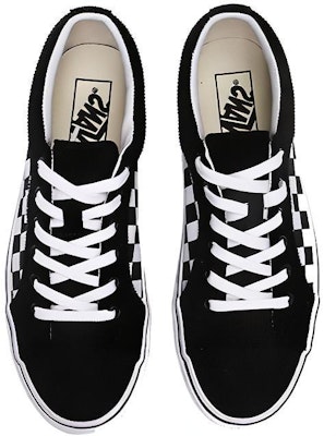 Vans Lampin '黑色方格灯芯绒棋盘格' VN0A38FIU9C Shop Vans Lampin '黑色方格灯芯绒棋盘格' VN0A38FIU9C