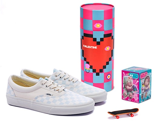 Vans Era 得物 特別套裝 LAMTOYS合作款盲盒公仔 低幫 板鞋 男女同款 白藍 Buy Vans Era 得物 特別套裝 LAMTOYS合作款盲盒公仔 低幫 板鞋 男女同款 白藍