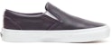 Vans Kulit Slip-On Klasik 'Hitam Putih' VN0A38F7VM9