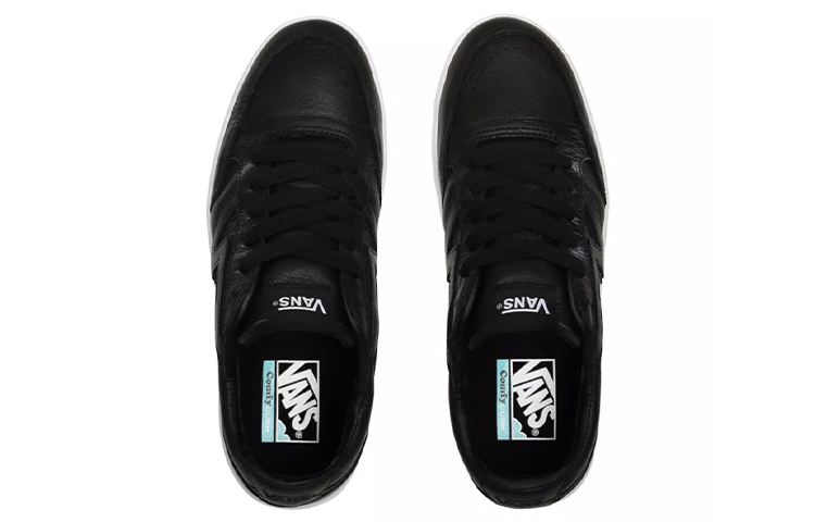 Vans Leather Lowland CC 'Black White' 圖 4