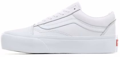 Vans LEATHER OLD SKOOL PLATFORM White VN0A3B3UOER Vans LEATHER OLD SKOOL PLATFORM White VN0A3B3UOER