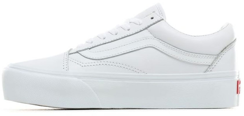 Vans LEATHER OLD SKOOL PLATFORM White VN0A3B3UOER Buy Vans LEATHER OLD SKOOL PLATFORM White VN0A3B3UOER