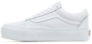 Buy Vans KULIT OLD SKOOL PLATFORM Putih VN0A3B3UOER