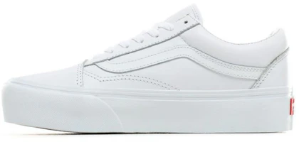 Vans LEATHER OLD SKOOL PLATFORM White VN0A3B3UOER Vans LEATHER OLD SKOOL PLATFORM White VN0A3B3UOER