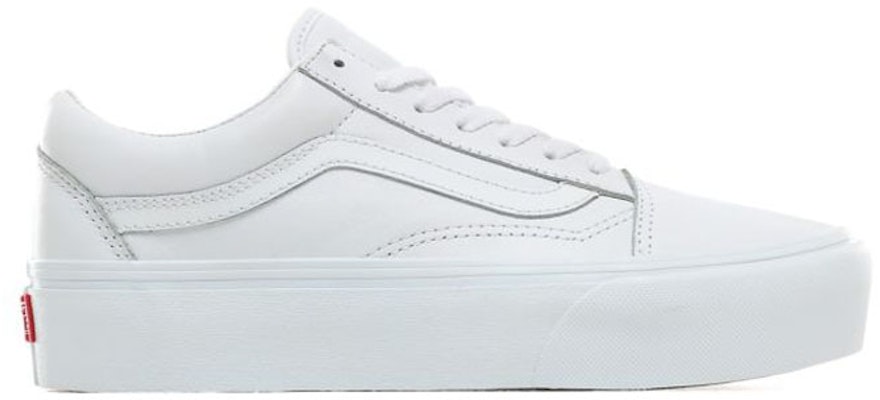 Vans KULIT OLD SKOOL PLATFORM Putih VN0A3B3UOER Order Vans KULIT OLD SKOOL PLATFORM Putih VN0A3B3UOER