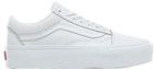Order Vans KULIT OLD SKOOL PLATFORM Putih VN0A3B3UOER