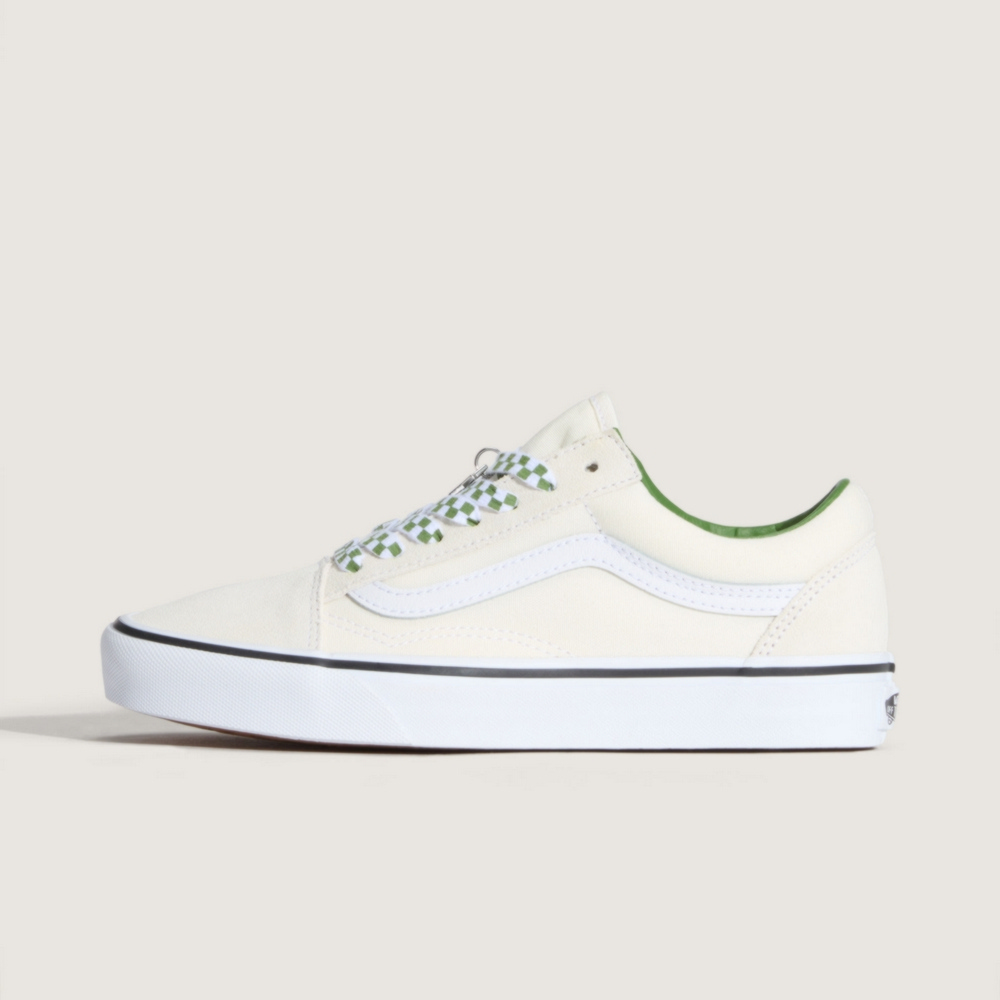 Vans Leather Upper Rubber Sole Casual Below Ankle Sneakers VN000D6WBOM