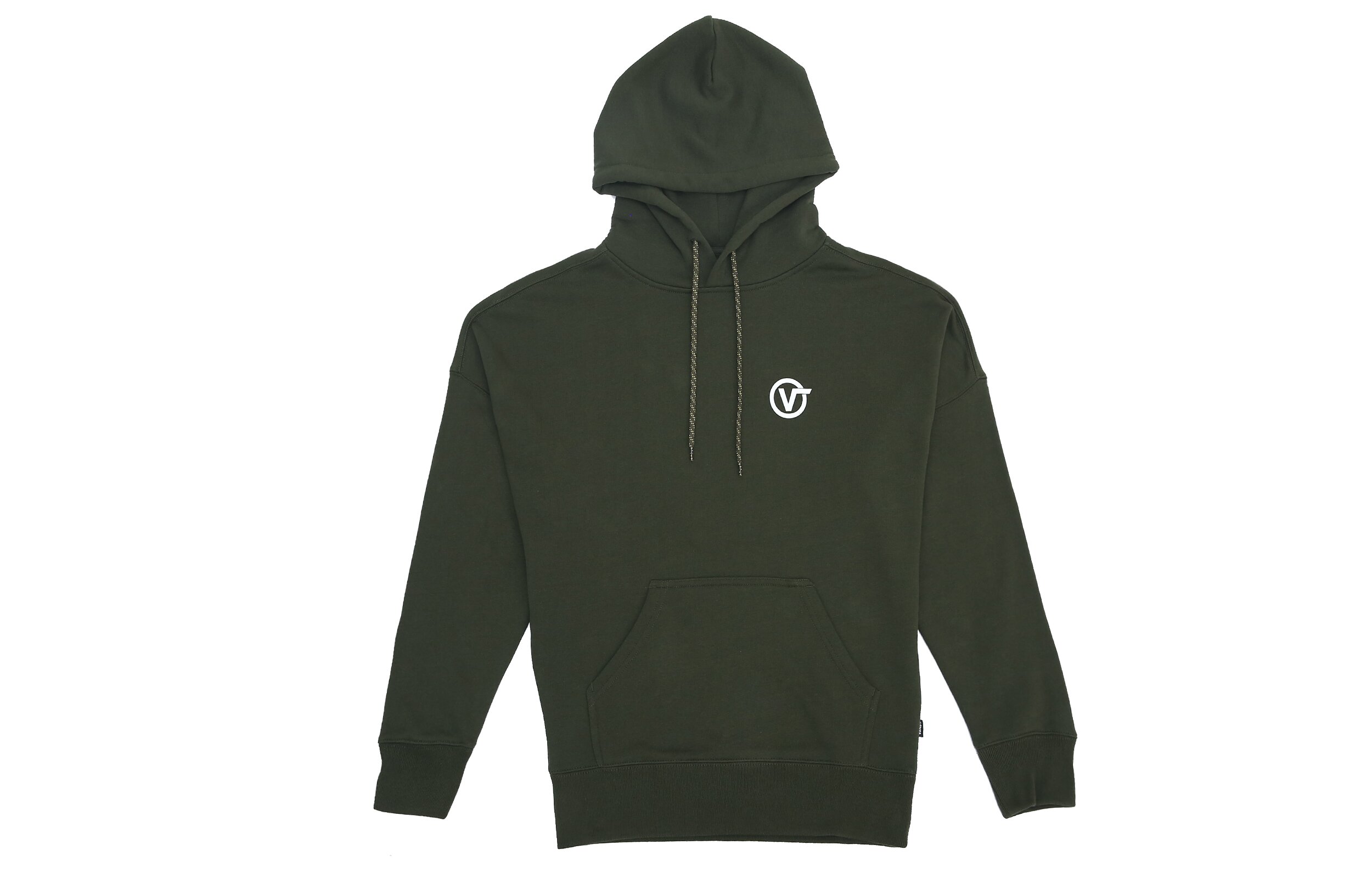 Vans Letter Logo Sweatshirt Unisex Army Green VN0A4BP798O