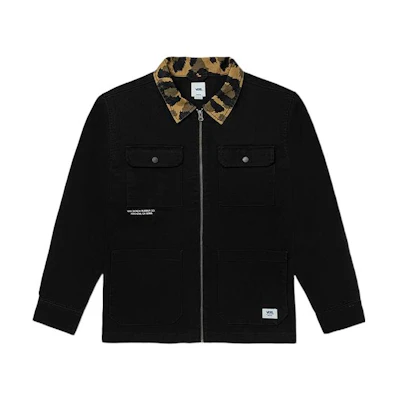 Vans Lightweight Camo Workwear Jacket - Black VN0A7SDLBLK