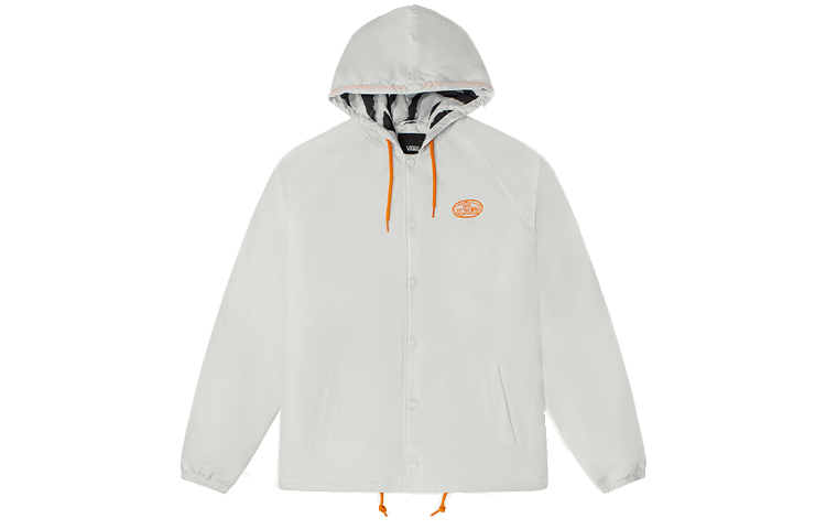 Vans Lightweight Zip-Up Hoodie Jacket Unisex White VN0002BNWHT