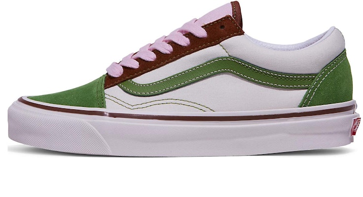 Vans Lisa Says Gah x Old Skool 36 DX 'White Green' VN0A54F3BGK Buy Vans Lisa Says Gah x Old Skool 36 DX 'White Green' VN0A54F3BGK