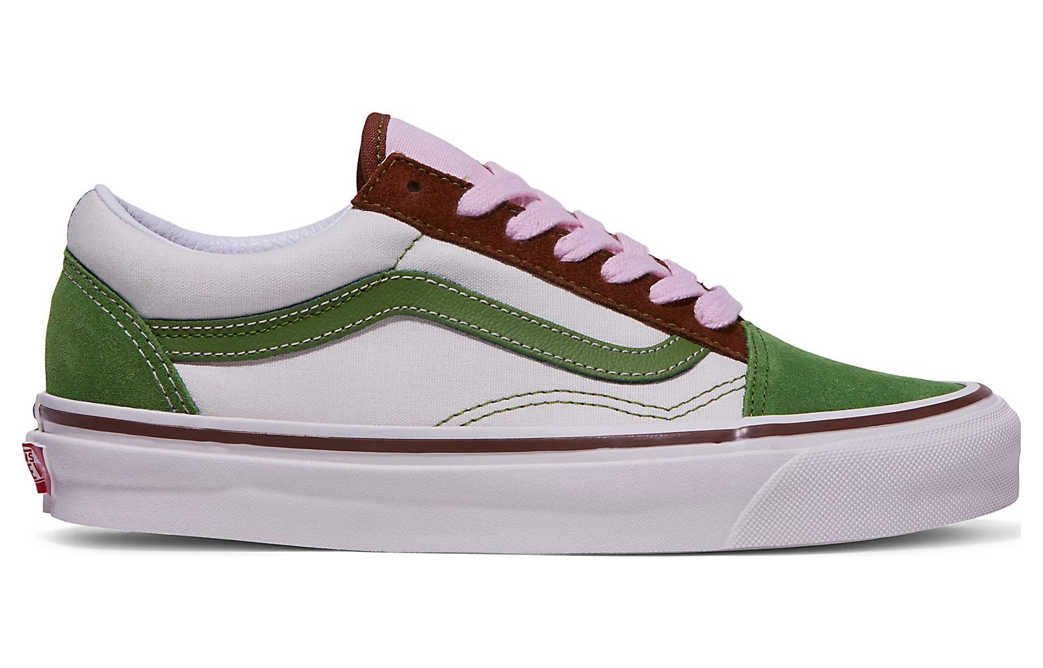 Order Lisa Says Gah x Vans Old Skool 36 DX 防滑耐磨 低筒 滑板鞋 男女皆宜 白綠色