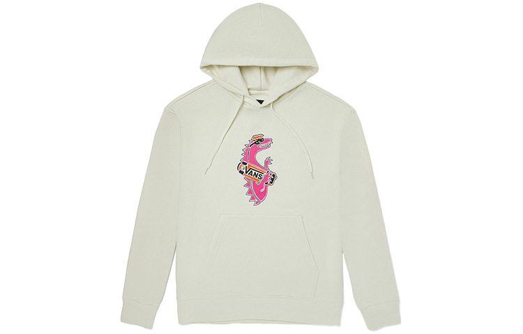 Vans Little Dinosaur Loose-Fit Hoodie Couples Edition Off-White VN0A5H5Q3KS