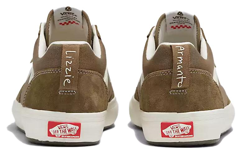 Lookbook Vans The Lizzie 舒適 耐磨透氣 低筒 滑板鞋 男女同款 棕色