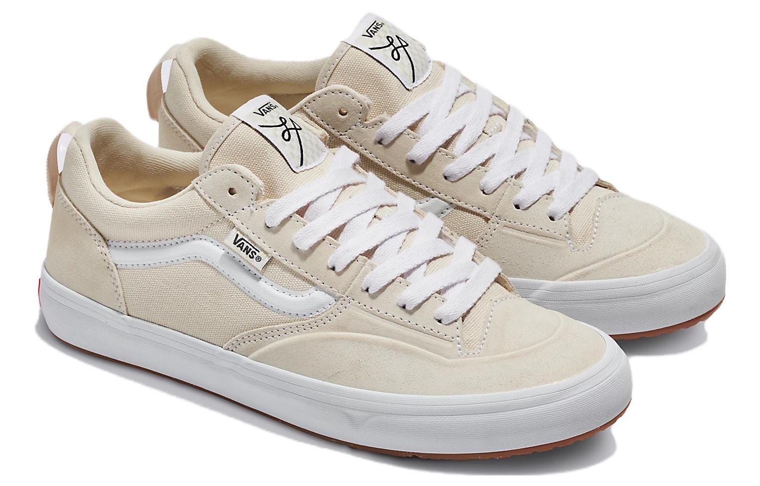 Order Vans The Lizzie Low 'Beige' Sepatu Sneaker Coklat Muda VN000CBTDJR