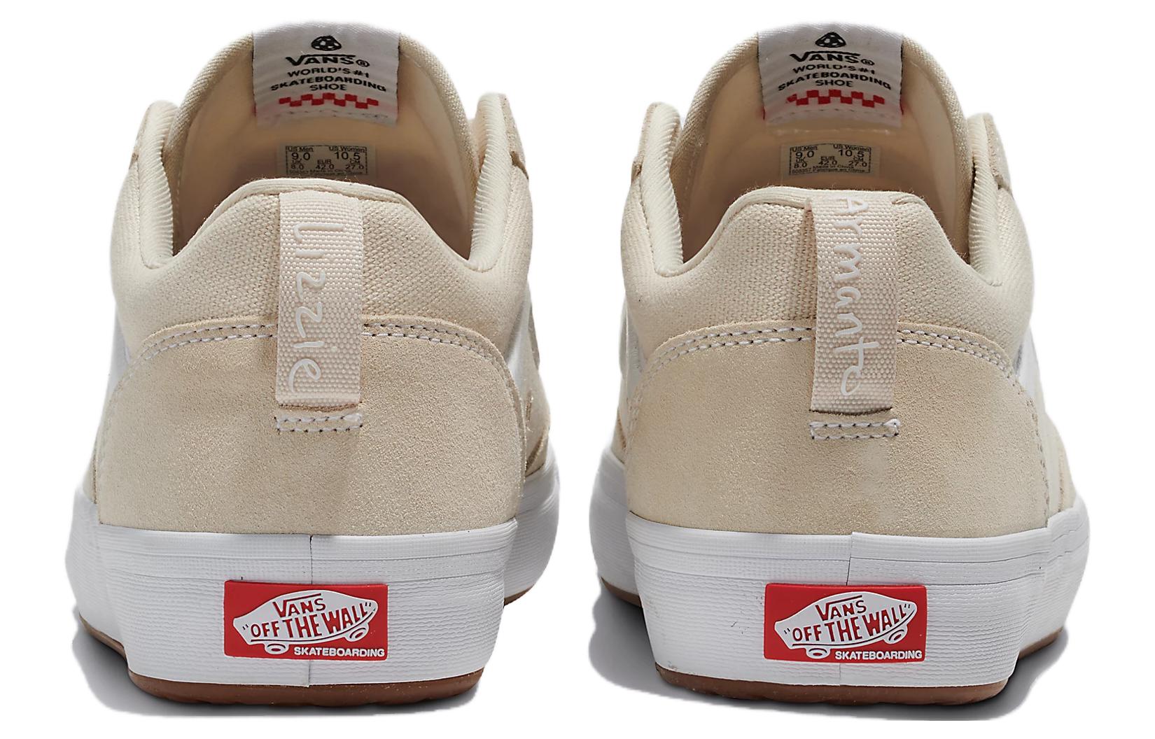Lookbook Vans The Lizzie Low 'Beige' Sepatu Sneaker Coklat Muda VN000CBTDJR