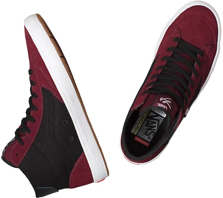 Vans Lizzie Skate Sneakers 'Burgundy Black' VN0A4BX102Y Lookbook Vans Lizzie Skate Sneakers 'Burgundy Black' VN0A4BX102Y