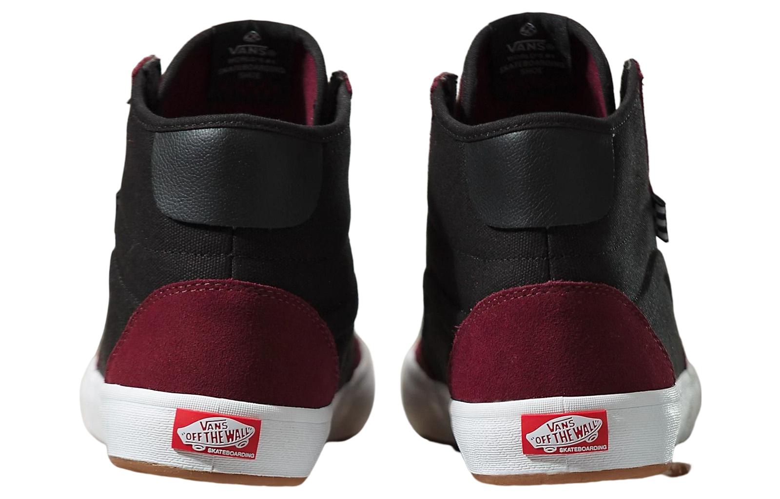 Shop 반스 리지 스케이트 스니커즈 (버건디/블랙) VN0A4BX102Y