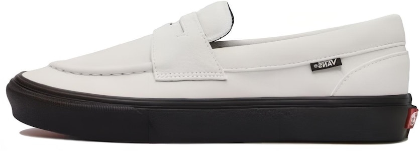 Vans 樂福鞋 舒適百搭 防滑耐磨 低筒 板鞋 男女同款 白黑 Buy Vans 樂福鞋 舒適百搭 防滑耐磨 低筒 板鞋 男女同款 白黑