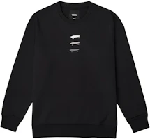 Vans Logo Crewneck Long Sleeve Skate Sweatshirt Unisex - Black VN000P35BLK Vans Logo Crewneck Long Sleeve Skate Sweatshirt Unisex - Black VN000P35BLK