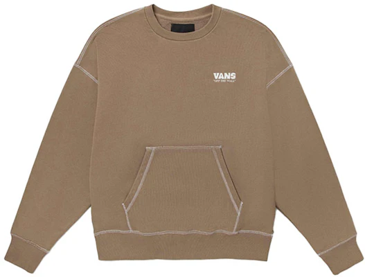 Vans Logo 圓領男女款長袖輕米色衛衣 VN0A5H9GYEH Buy Vans Logo 圓領男女款長袖輕米色衛衣 VN0A5H9GYEH