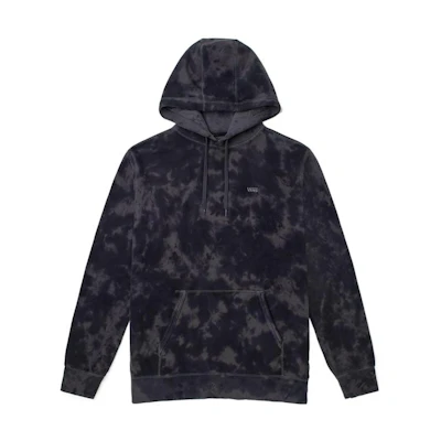 Vans Logo Embroidered Pullover Sweatshirt Unisex Black VN0A7YCD107