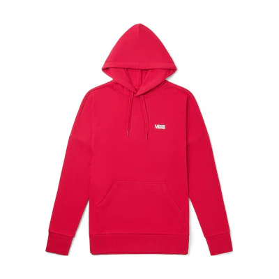 Vans Logo Letter Print Unisex Sweatshirt Red VN0A4MMIFTZ