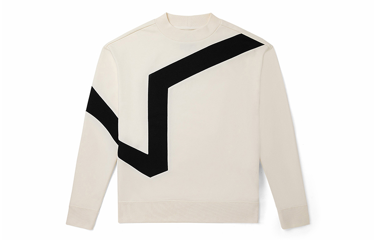 Vans Logo Print Casual Pullover Sweatshirt Unisex White VN0A54NC3KS