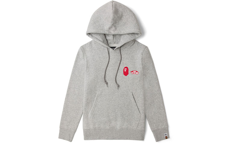 Lookbook Vans 經典Logo印花加厚連帽衛衣 男女通用保暖上衣 VN0A7XKN448