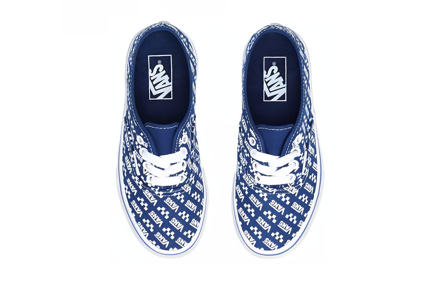 Lookbook Vans Logo Repeat Authentic Biru VN0A3UIVWH8
