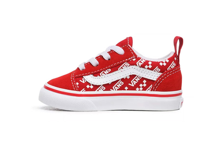 Buy Vans Logo Ulang Tali Elastik Old Skool Merah VN0A4TZOW35