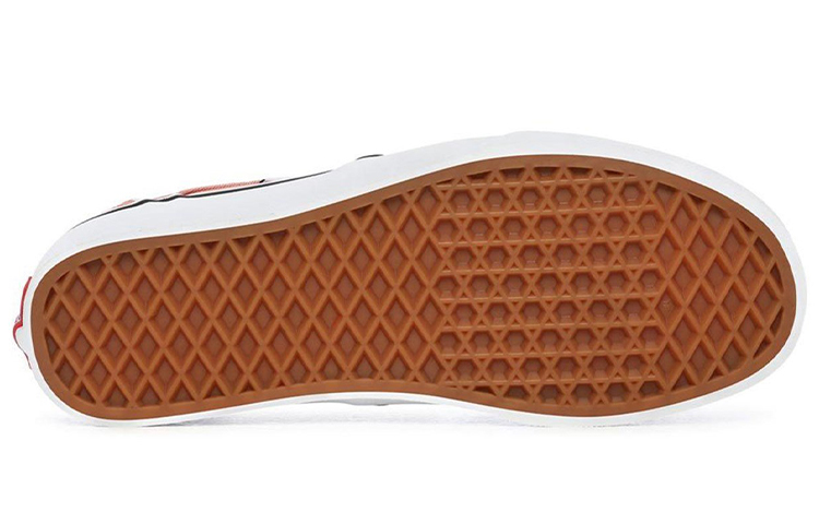 Shop Vans Low-Top Sneaker Orange/Weiß VN0A32QM28L