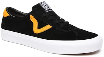 Vans Vans 運動 低筒 滑板鞋 男女款 黑橙 Lookbook Vans Vans 運動 低筒 滑板鞋 男女款 黑橙