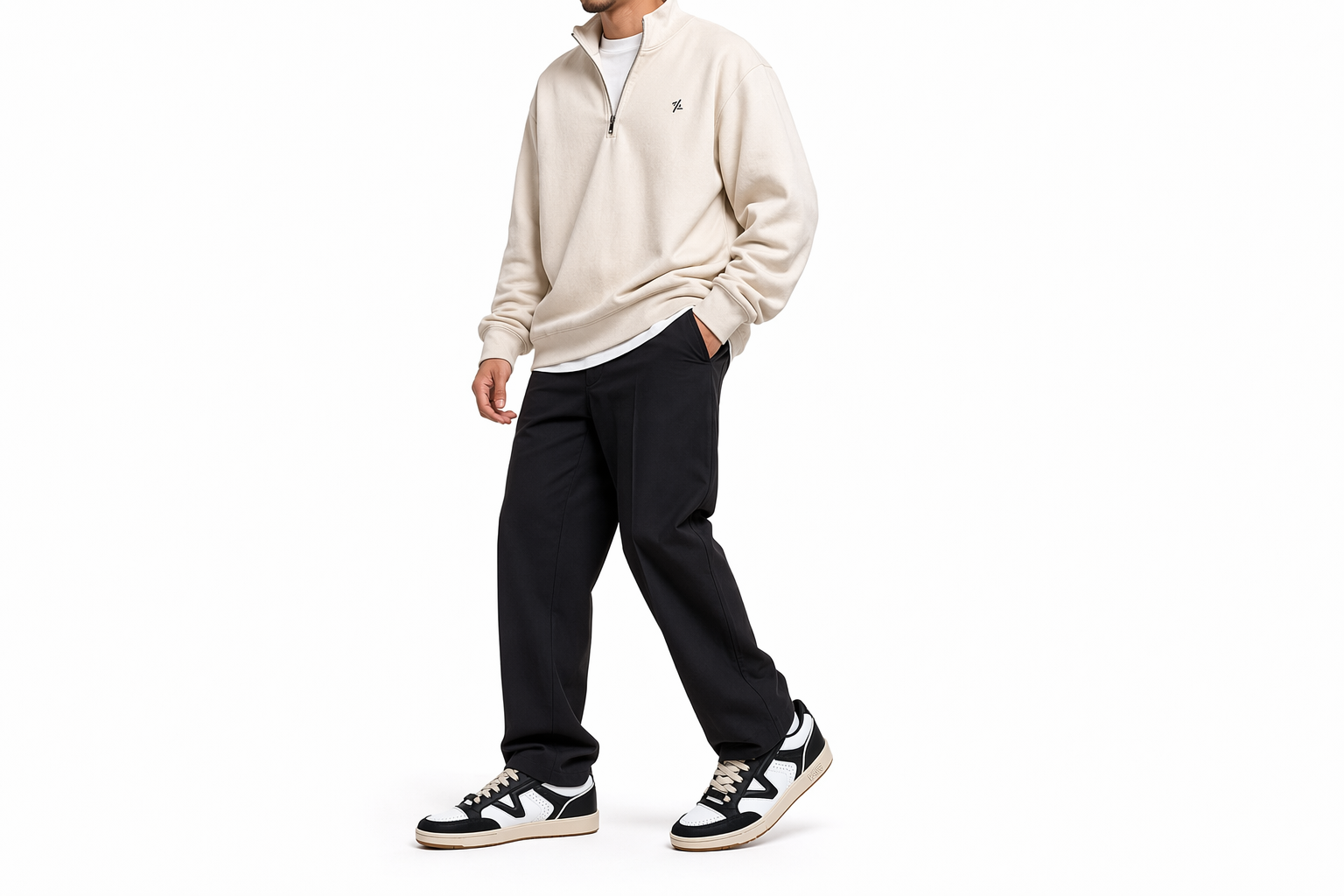 Order Vans Lowland CC '黑白色' VN0A5KYFBZW1
