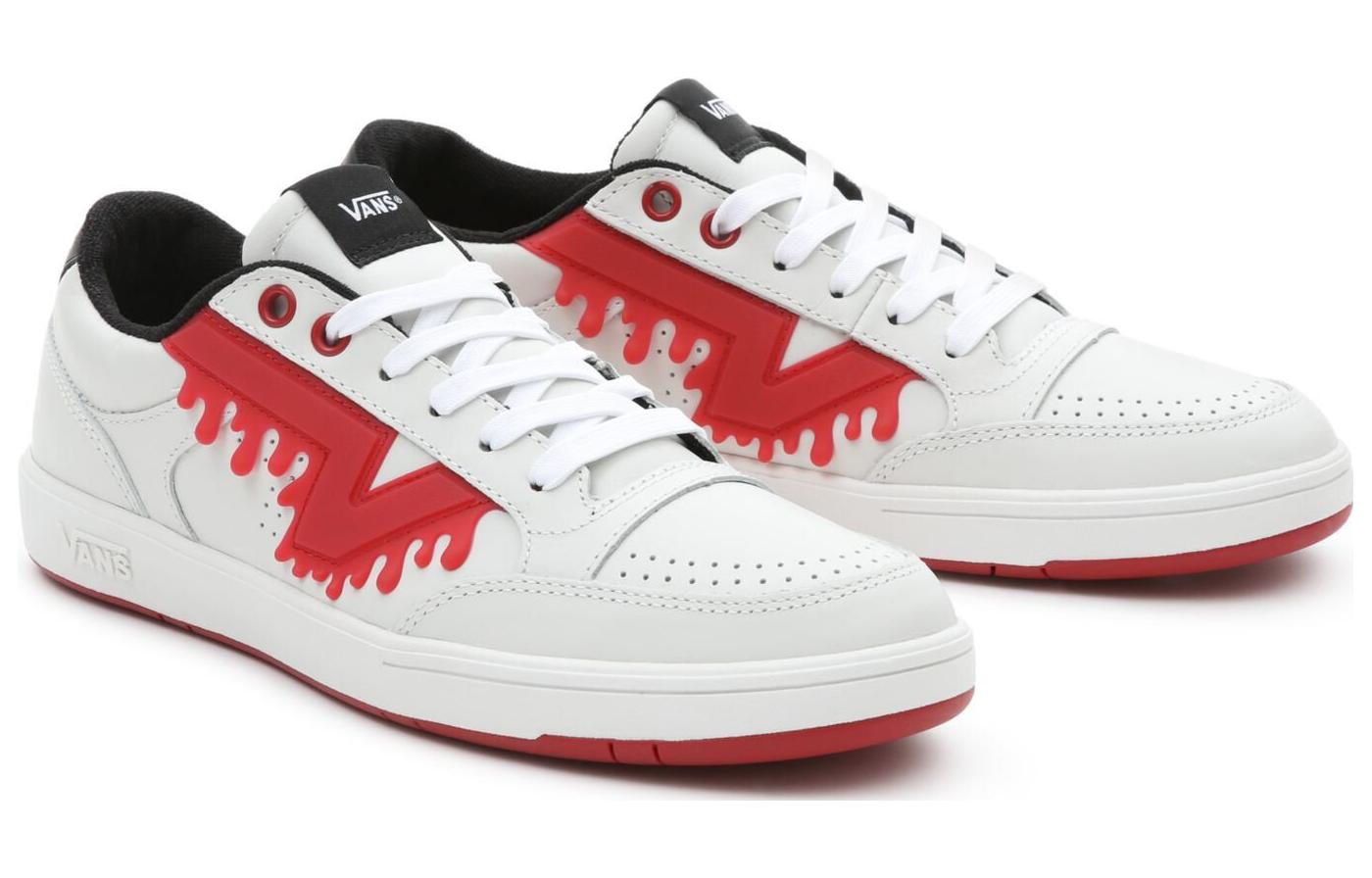 Lookbook Vans Lowland CC 'Drip Putih Merah' VN0A5KY1UY61