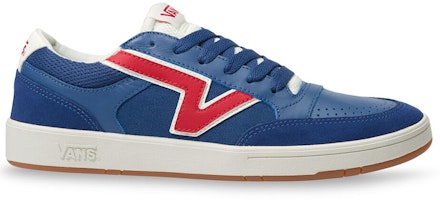 Vans Lowland CC '复古运动 - 海军蓝红' VN0A4TZY4H6 Order Vans Lowland CC '复古运动 - 海军蓝红' VN0A4TZY4H6