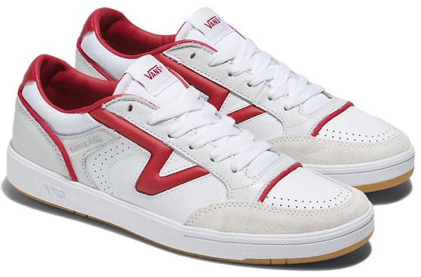Vans Lowland CC '白色法庭红' VN0007P2Y52 Order Vans Lowland CC '白色法庭红' VN0007P2Y52
