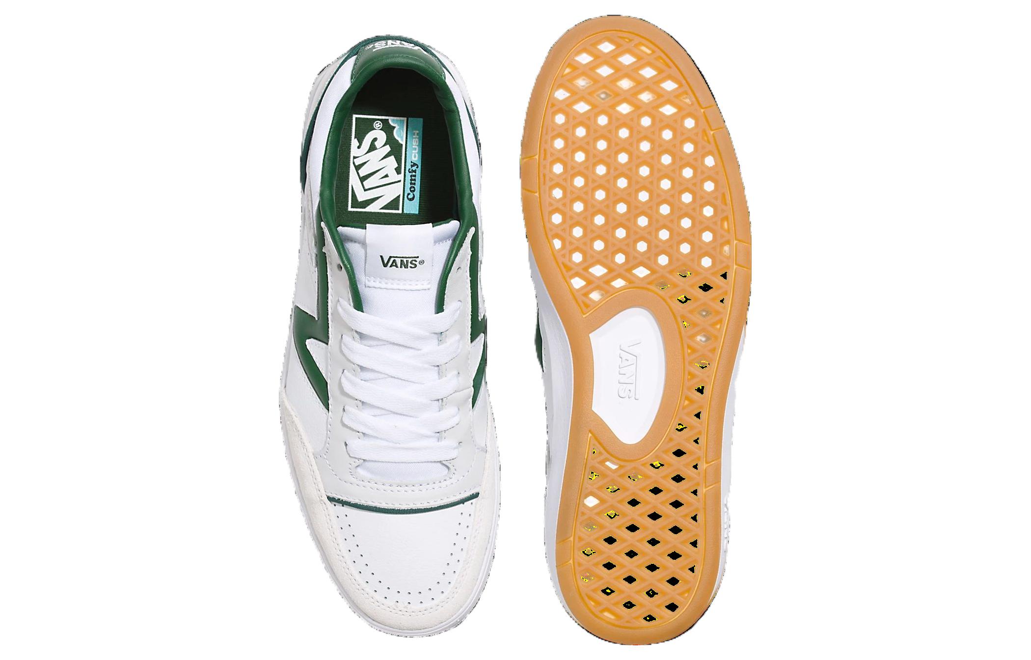 Shop Vans Lowland CC JMP R 'Court Green' Kasut Hijau Sukan Rendah VN0007P2Y9H