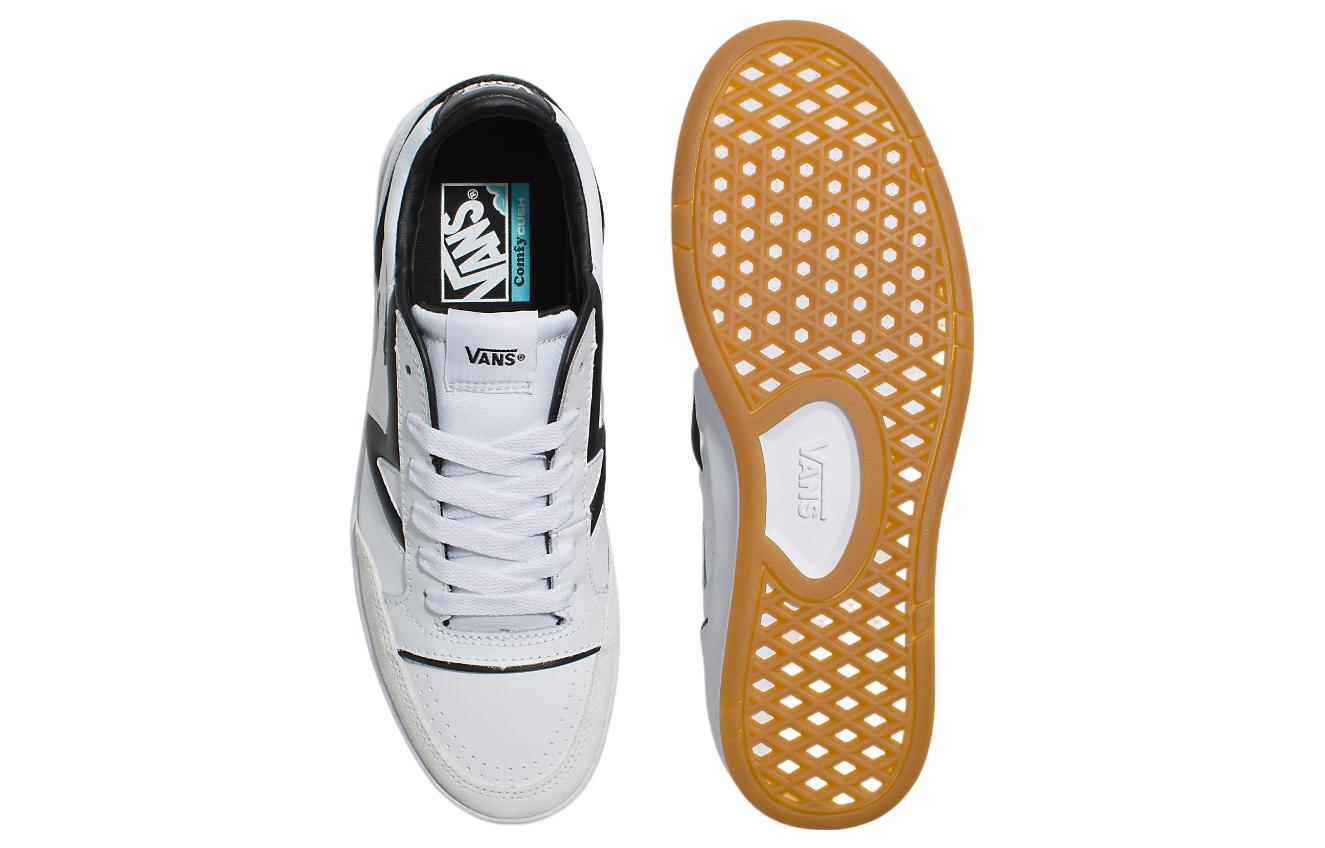 Shop Vans Lowland CC JMP R 'Court True White Black' Putih Hitam. VN0007P2TWB