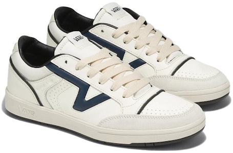 Vans Lowland ComfyCush JMP R Zapatillas de Cuero Vintage 'Blanco Azul Marino' VN0007P2KE6 Order Vans Lowland ComfyCush JMP R Zapatillas de Cuero Vintage 'Blanco Azul Marino' VN0007P2KE6