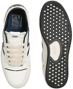 Vans Lowland ComfyCush JMP R Zapatillas de Cuero Vintage 'Blanco Azul Marino' VN0007P2KE6 Shop Vans Lowland ComfyCush JMP R Zapatillas de Cuero Vintage 'Blanco Azul Marino' VN0007P2KE6