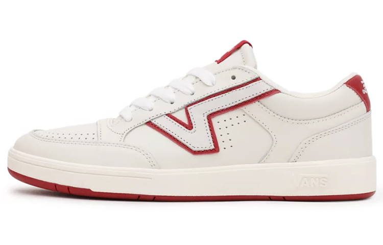 Vans Lowland Cc Low-Top Sneakers White/Red