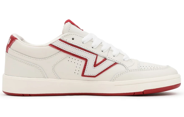 Vans Lowland Cc Low-Top Sneakers White/Red 圖 2